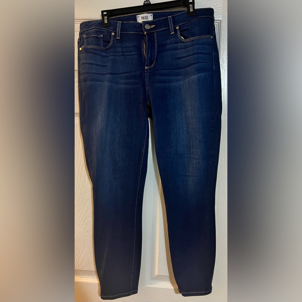 Paige Verdugo Crop Skinny Jeans in Size 33
